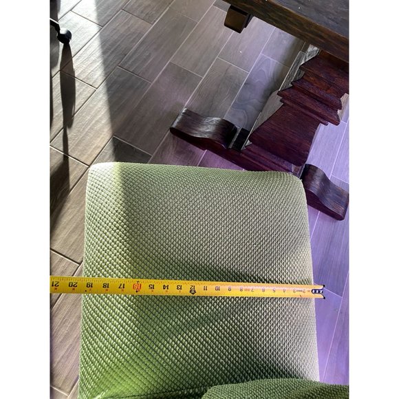 2 Sage Green Chair Covers from Ikea - Picture 8 of 9